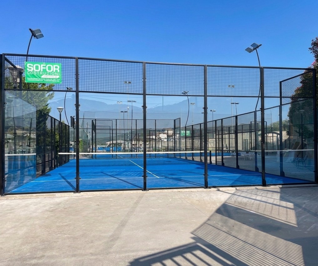 Realizzazione campi da padel Olevano sul Tusciano al Palatusciano